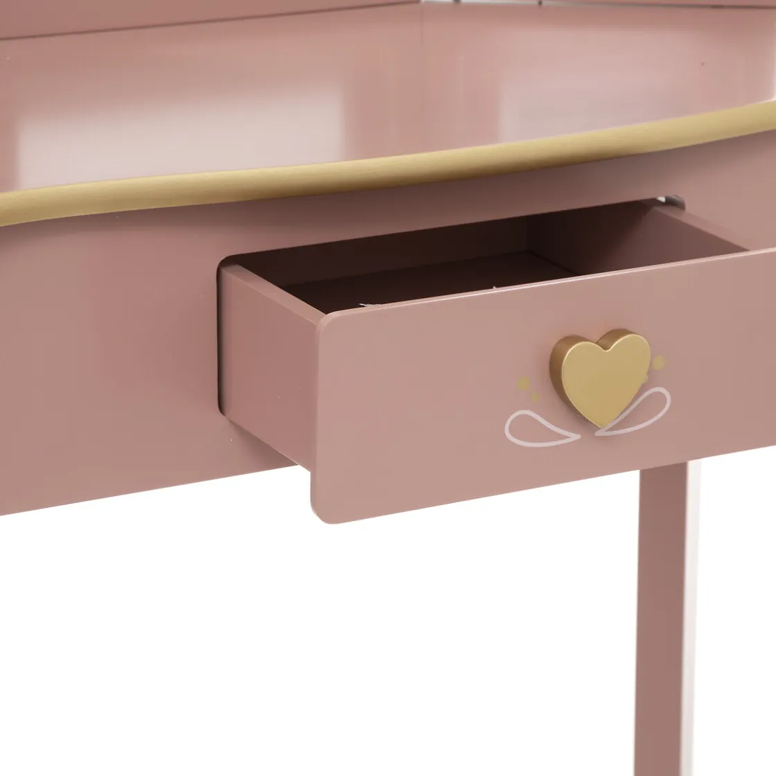atmosphera4kids Mobiliario>Tocador Kids C/Taburete 59.5x29x98.5Cm