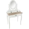 atmosphera Muebles Y Carros De Apoyo|Estilo Rústico>Tocador Mdf Chrysa 3 Cajones 74x40x135Cm