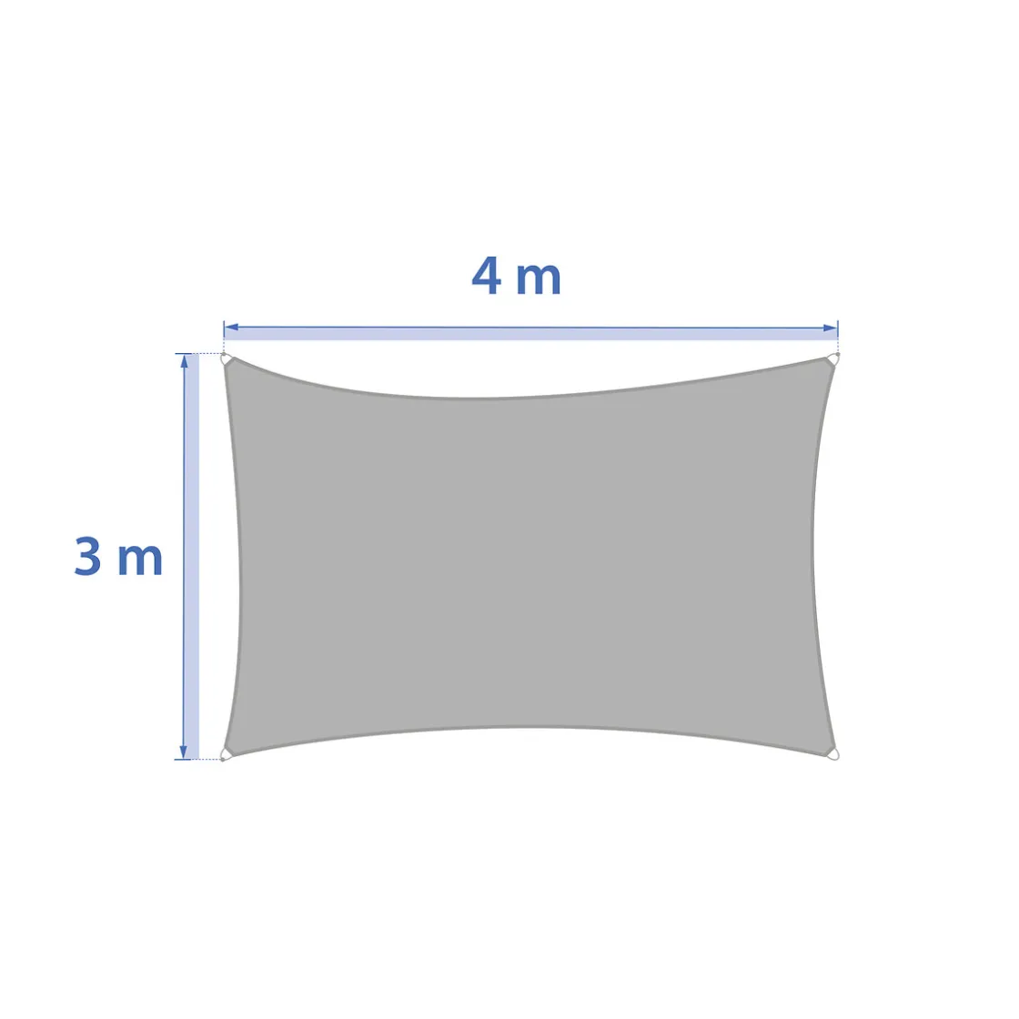 hespéride Toldos Y Paravientos>Toldo CURAÇAO BLE - 3x4m