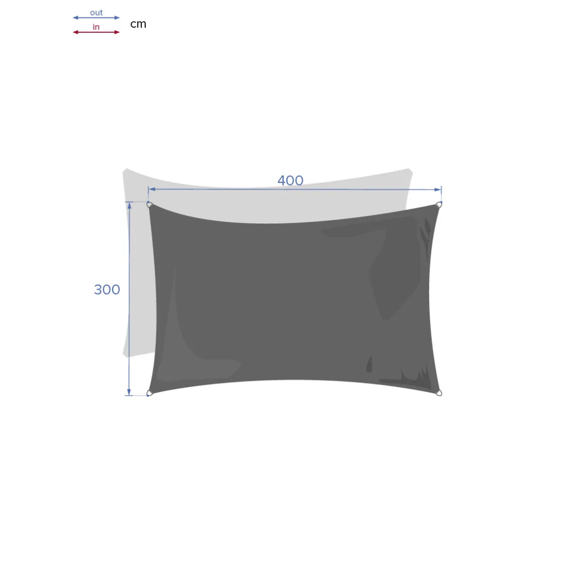 hespéride Toldos Y Paravientos>Toldo solar CURACAO gris pardo 3x4m