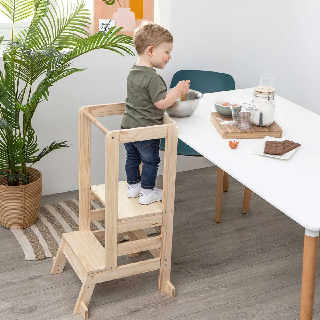 atmosphera4kids Montessori>Torre Aprendizaje Montessori 51x51x90Cm