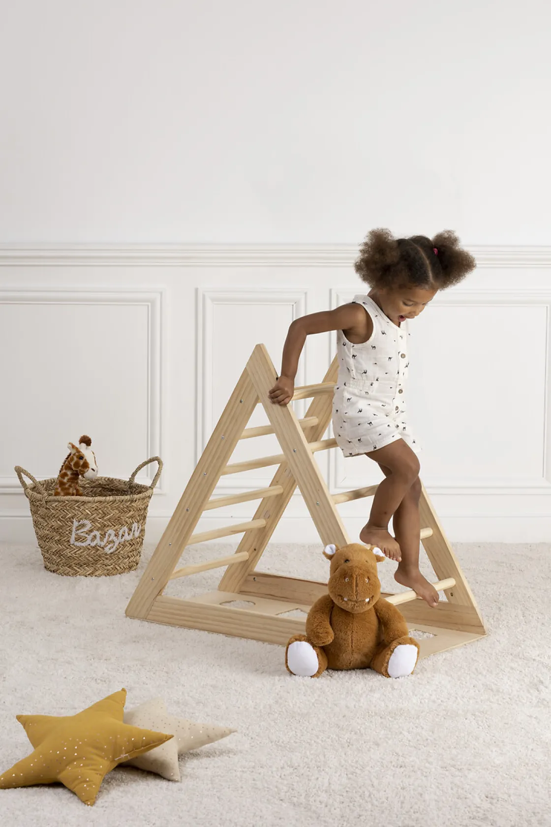 atmosphera4kids Montessori>Triángulo De Escalada Pikler 78x43x90Cm