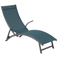 hespéride Tumbonas>Tumbona SAMBA azul canard y graphite
