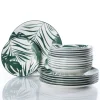 secret d'gourmet Platos>Vajilla de 18 piezas PALM VERT