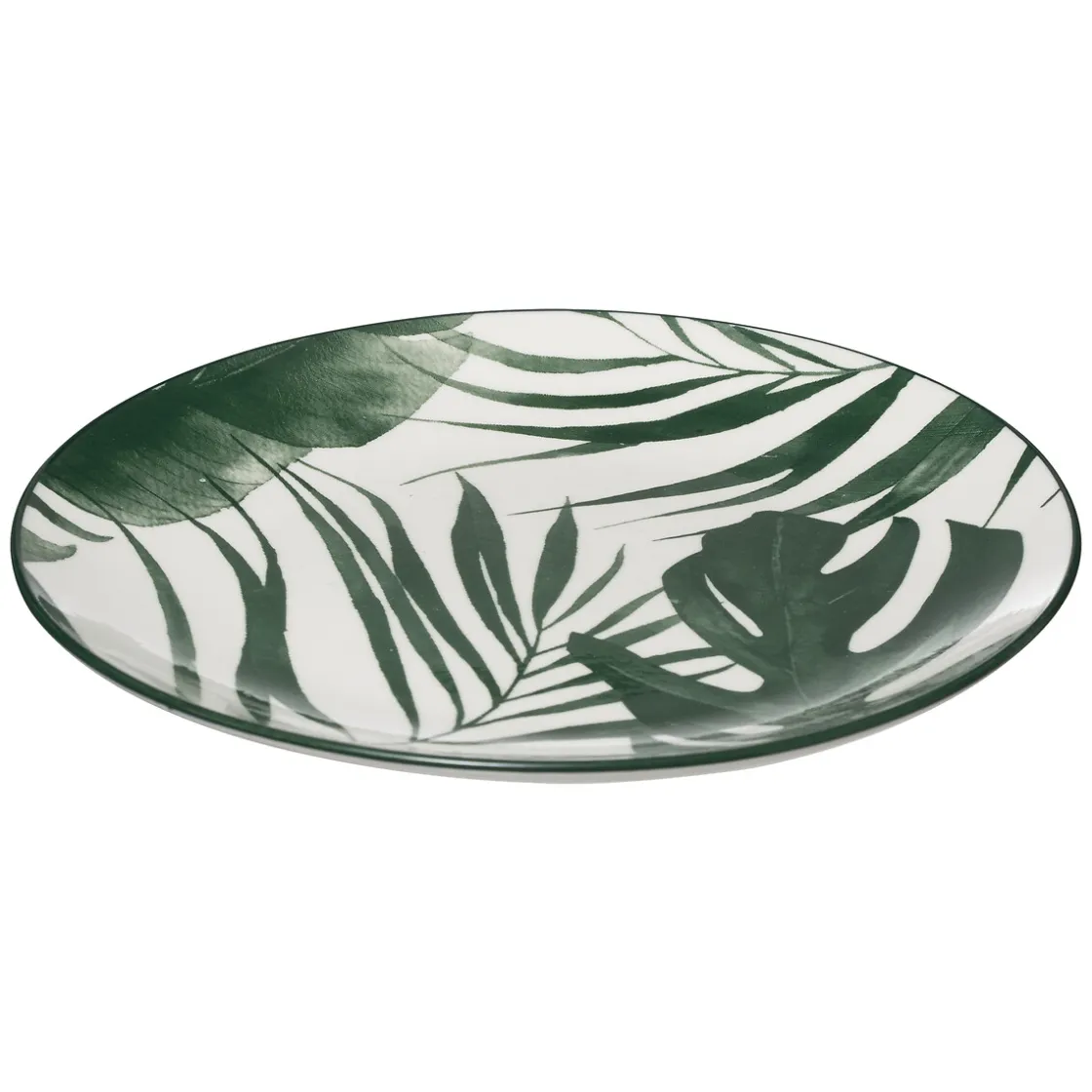 secret d'gourmet Platos>Vajilla de 18 piezas PALM VERT