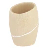 Accesorios De Lavabo>Vaso De Lavabo Beige Efecto Piedra