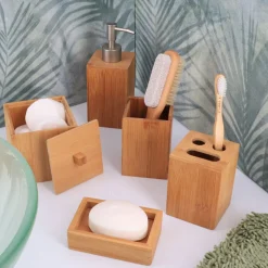 Accesorios De Lavabo>Vaso De Lavabo De Bambú