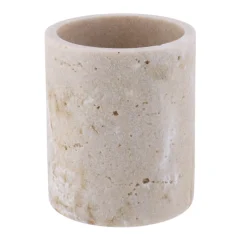 Accesorios De Lavabo>Vaso De Lavabo Efecto Mármol Beige