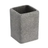 Accesorios De Lavabo>Vaso de lavabo gris efecto piedra