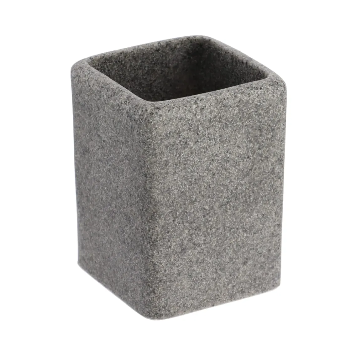 Accesorios De Lavabo>Vaso de lavabo gris efecto piedra