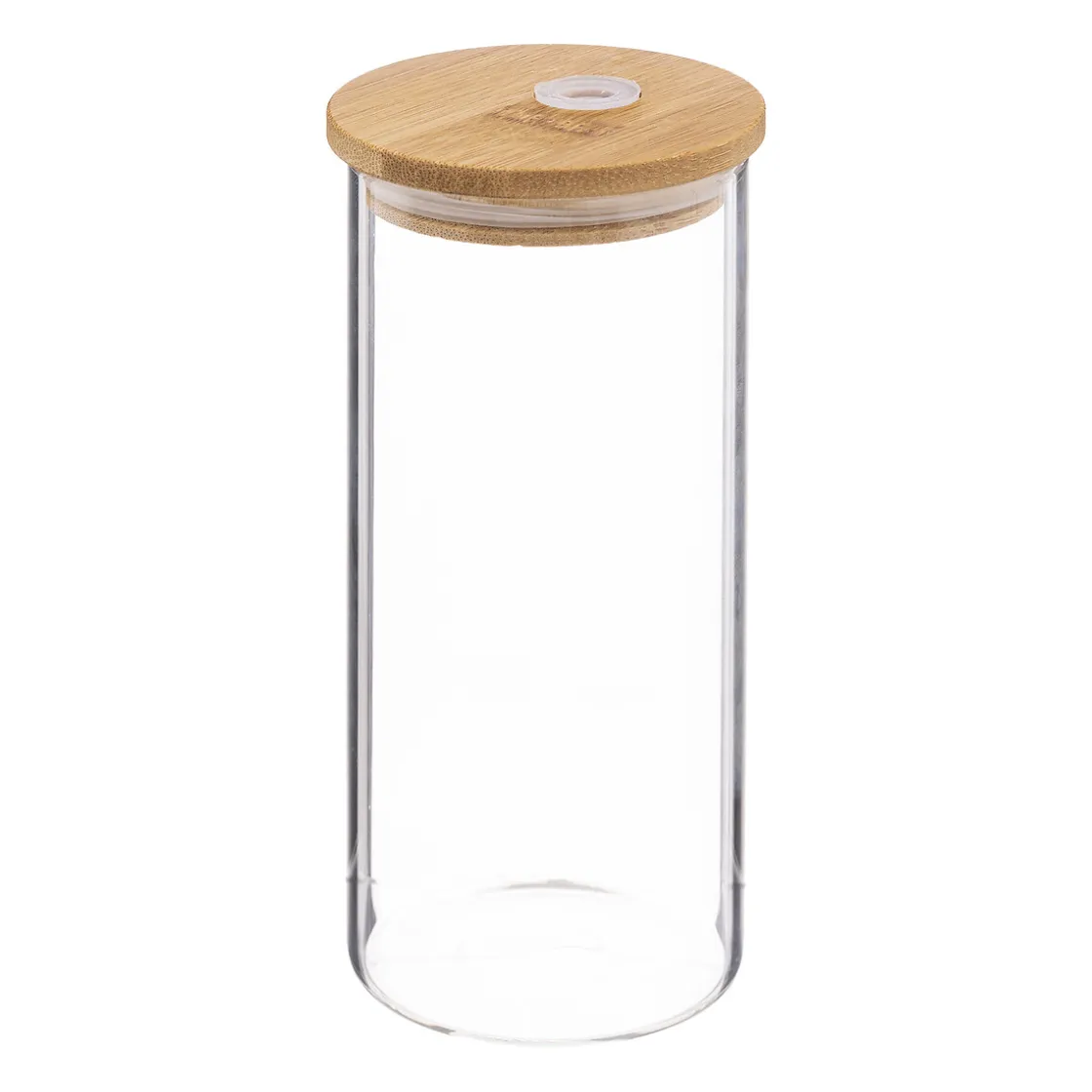 Copas>Vaso De Vidrio C/Tapa+Pajita 40 Cl