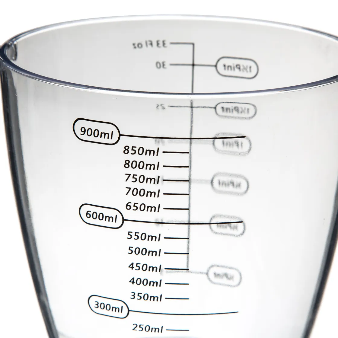 5five Básculas, Cronómetros Y Tazas Medidoras.>Vaso medidor 900ml