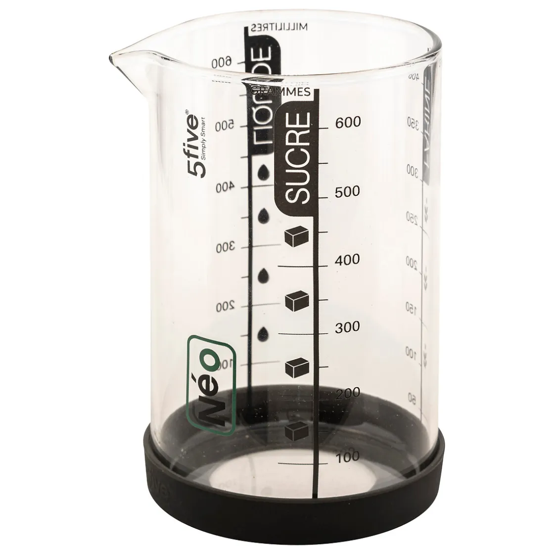 5five Básculas, Cronómetros Y Tazas Medidoras.>Vaso Medidor Silitop 0.6L