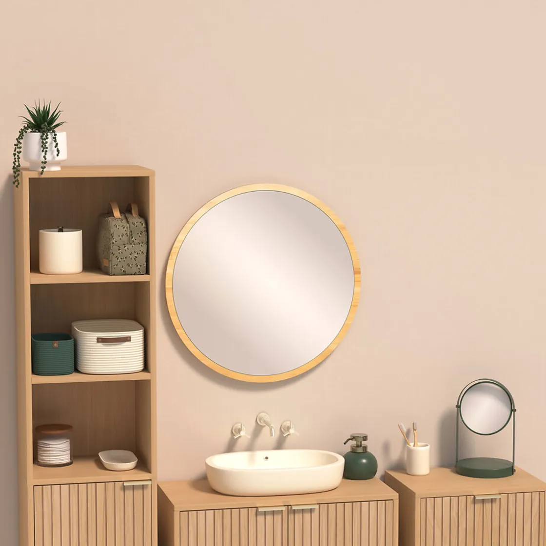 5five Accesorios De Lavabo>Vaso para cepillo de dientes DUO beige