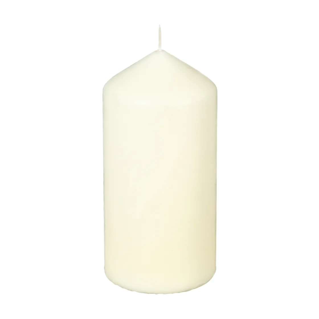 atmosphera Velas>Vela Cilíndrica Marfil Básica 6.8x14Cm