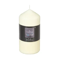 atmosphera Velas>Vela Cilíndrica Marfil Básica 6.8x14Cm