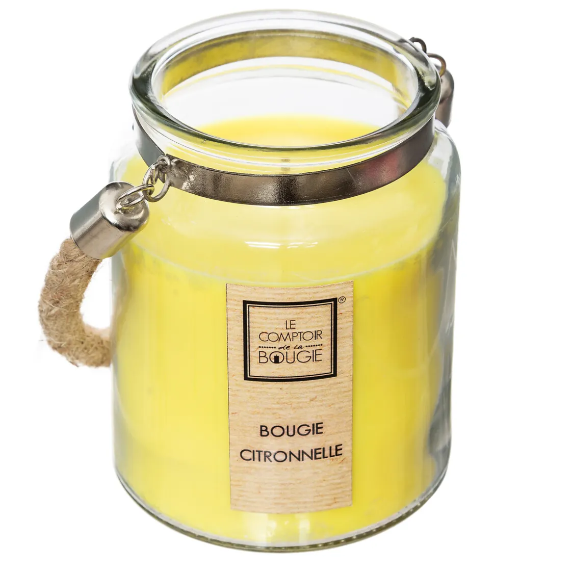 atmosphera Velas>Vela De Citronela En Tarro De Vidrio