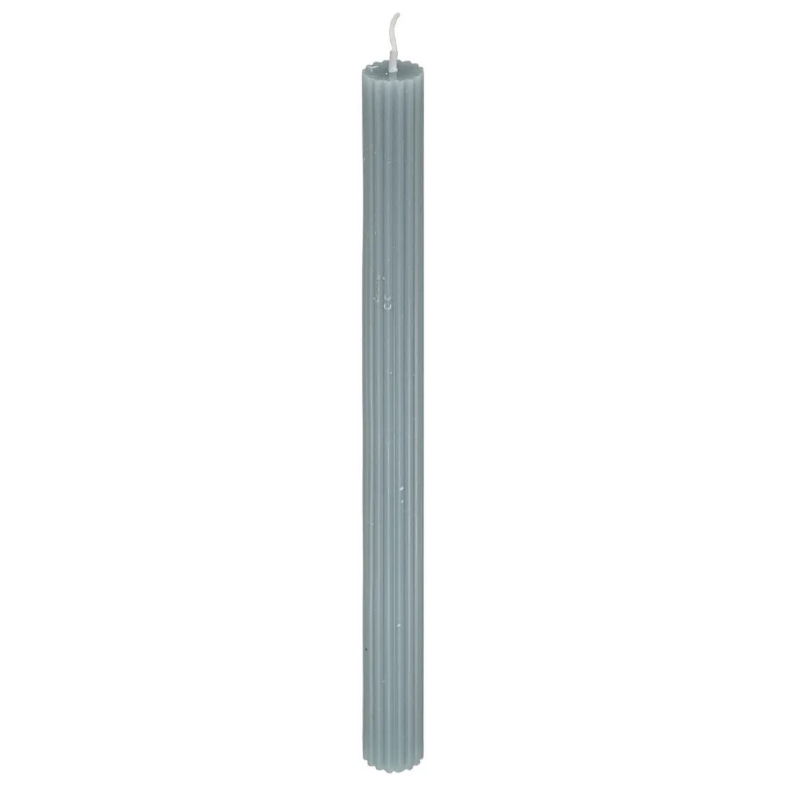 atmosphera Velas>Vela Demi De Rayas Azul 26cm