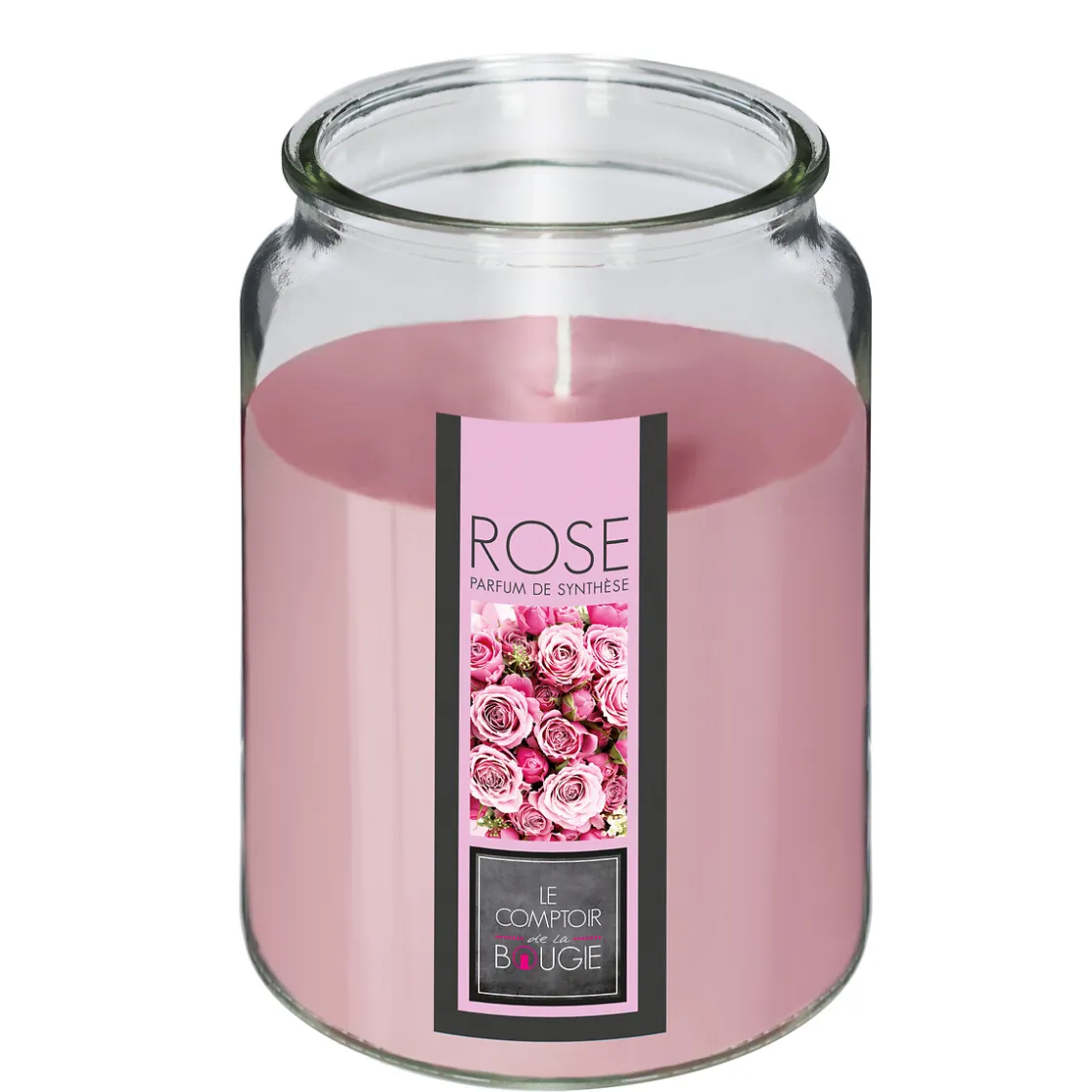 atmosphera Velas>Vela En Tarro C/Tapa Aroma Rosas 510G