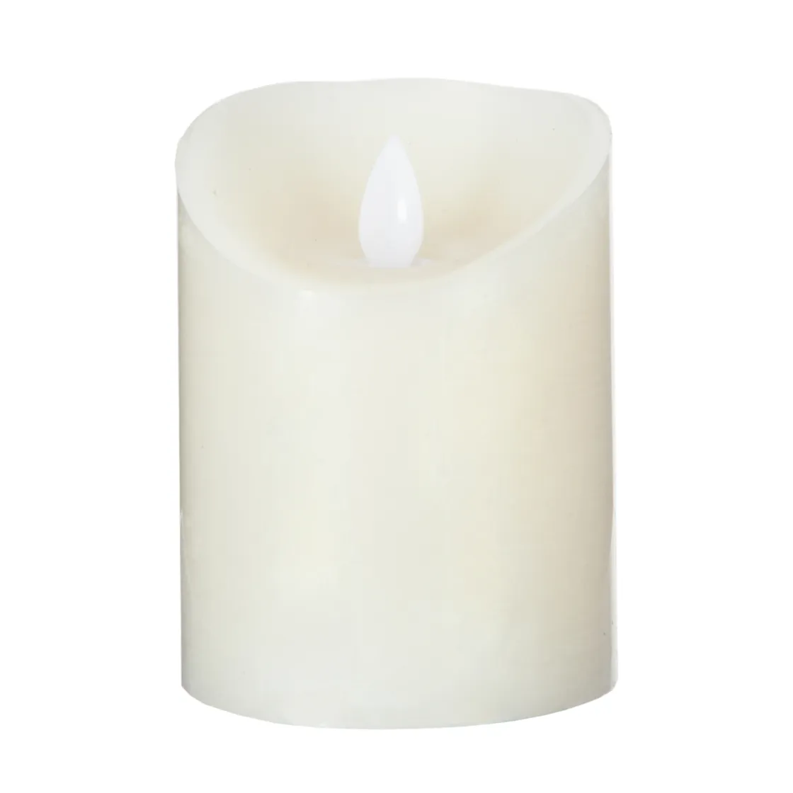 atmosphera Velas>Vela Led Blanca 7.5x10Cm