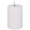 atmosphera Velas>Vela Led Cilíndrica Molia Blanca 12.5cm