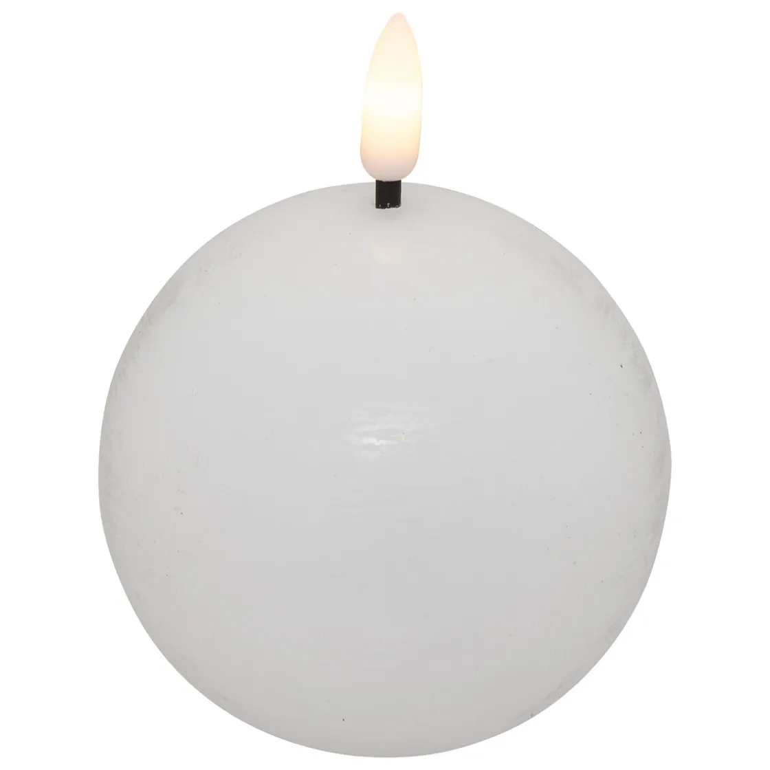atmosphera Velas>Vela Led Redonda Molia Blanca 8cm