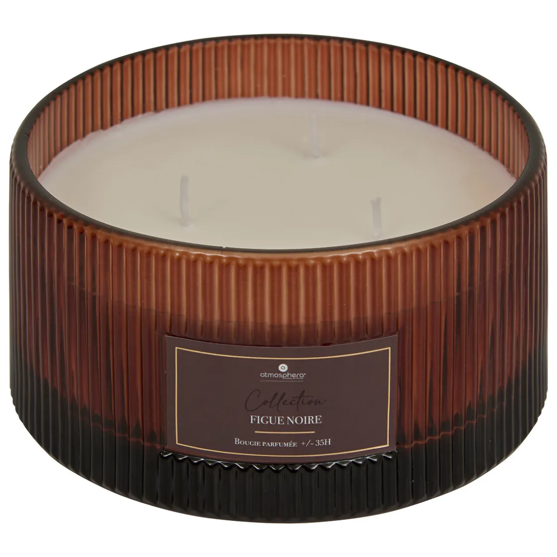 atmosphera Velas>Vela perfumada con portavelas de vidrio COLLECTION