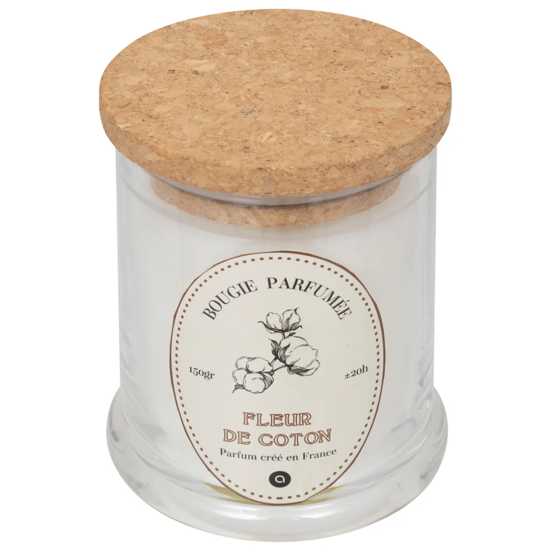 atmosphera Velas>Vela perfumada HAPO flor de algodón 150gr