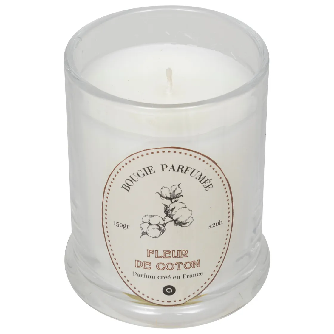 atmosphera Velas>Vela perfumada HAPO flor de algodón 150gr