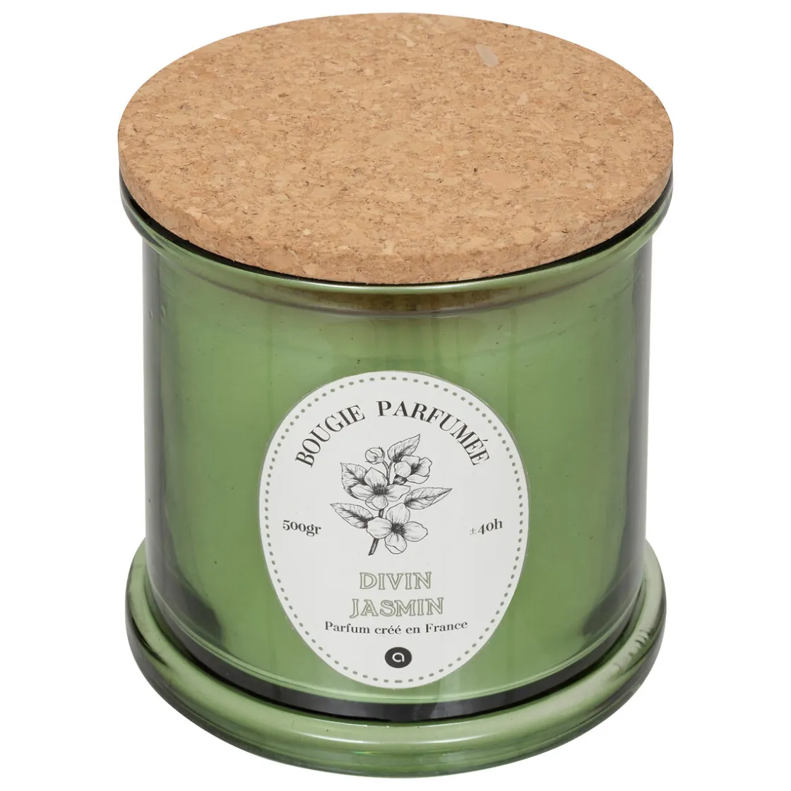 atmosphera Velas>Vela perfumada HAPO jazmín 500gr