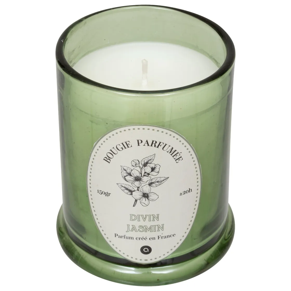 atmosphera Velas>Vela perfumada HAPO jazmín 150gr