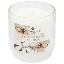 atmosphera Velas>Vela Perfumada Oudy Lino Frasco 200G