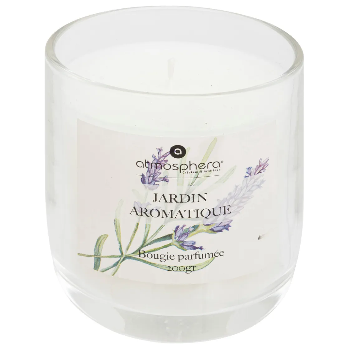 atmosphera Velas>Vela Perfumada Pachulí Frasco De Vidrio 200g