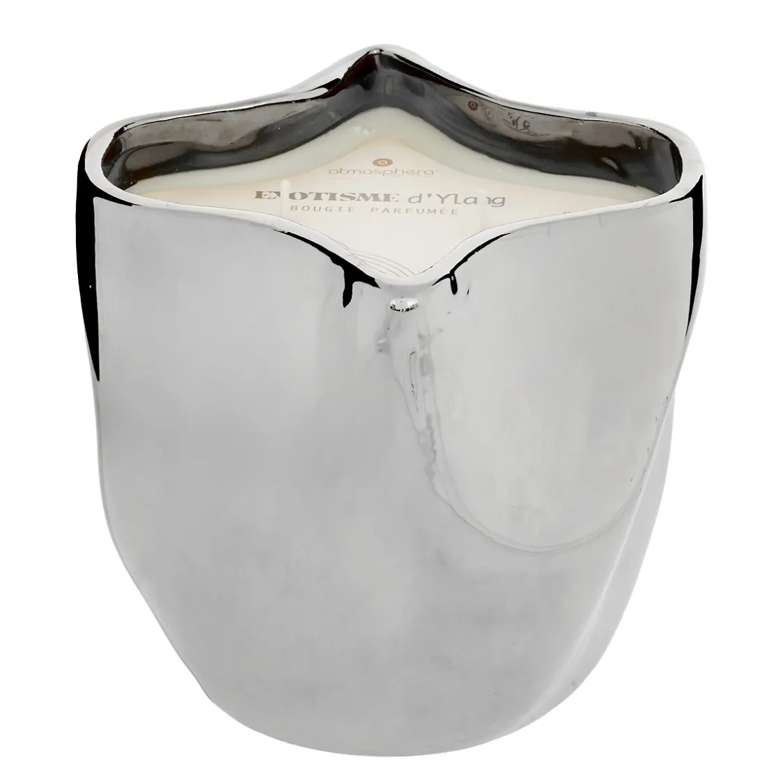 atmosphera Velas>Vela perfumada SKY plateado 985gr