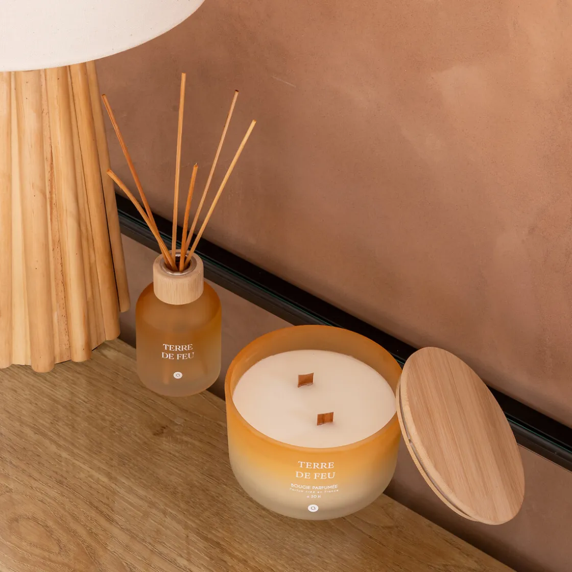 atmosphera Velas>Vela perfumada Terre de Feu SANA 420 g