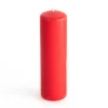hôma Velas>Vela Pilar Basic Roja 7.3x25Cm