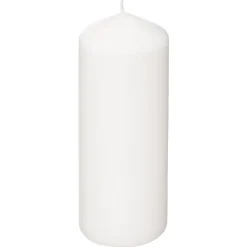 atmosphera Velas>Vela Pilar Many Blanca 18cm