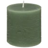 atmosphera Velas>Vela Pilar Olia Verde 7cm