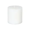 atmosphera Velas>Vela Rústica Blanca 6.7x7Cm