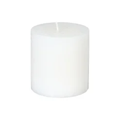 atmosphera Velas>Vela Rústica Blanca 6.7x7Cm