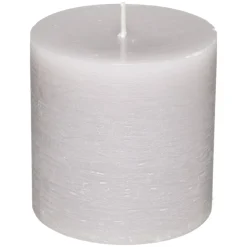 atmosphera Velas>Vela Rústica Gris Pardo 6.7x7Cm
