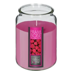 atmosphera Velas>Vela Tarro C/Tapa Aroma Frambuesa 510G
