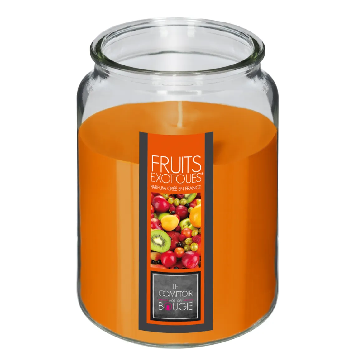 atmosphera Velas>Vela Tarro C/Tapa Frutas Exóticas 510G