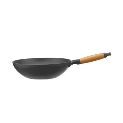 Sartenes, Parrillas Y Woks>Wok Natura Con Mango Nº 28