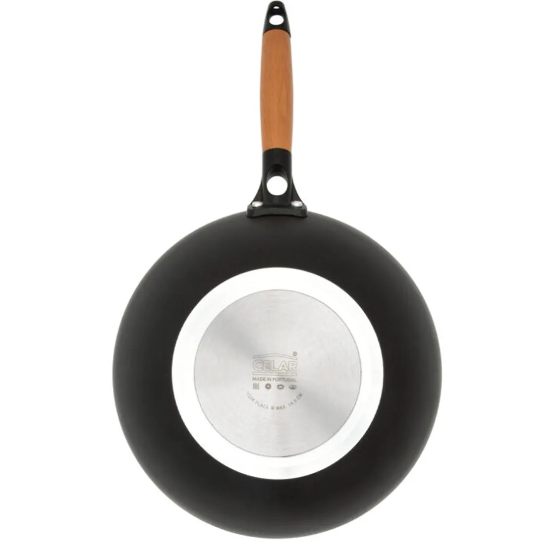 Sartenes, Parrillas Y Woks>Wok Natura Con Mango Nº 28