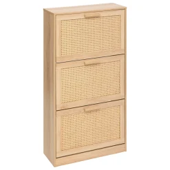 5five Zapateros>Zapatero con 3 cajones beige 113cm